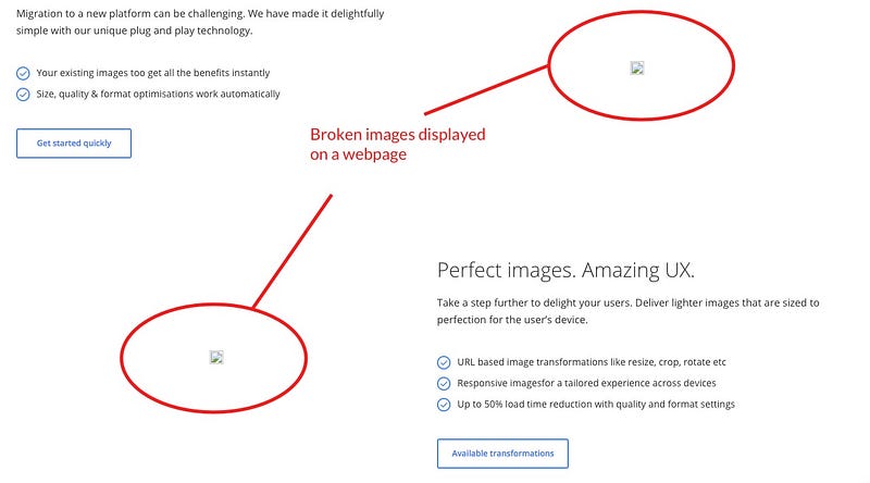 handle image loading