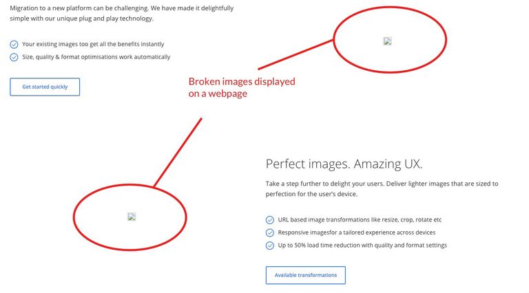 Image Management to avoid broken images