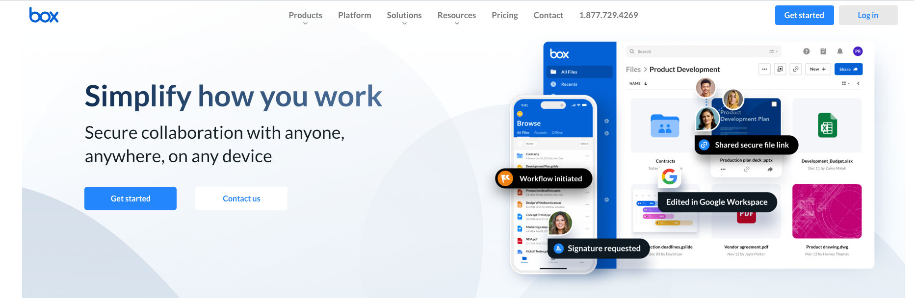 Box For businesses