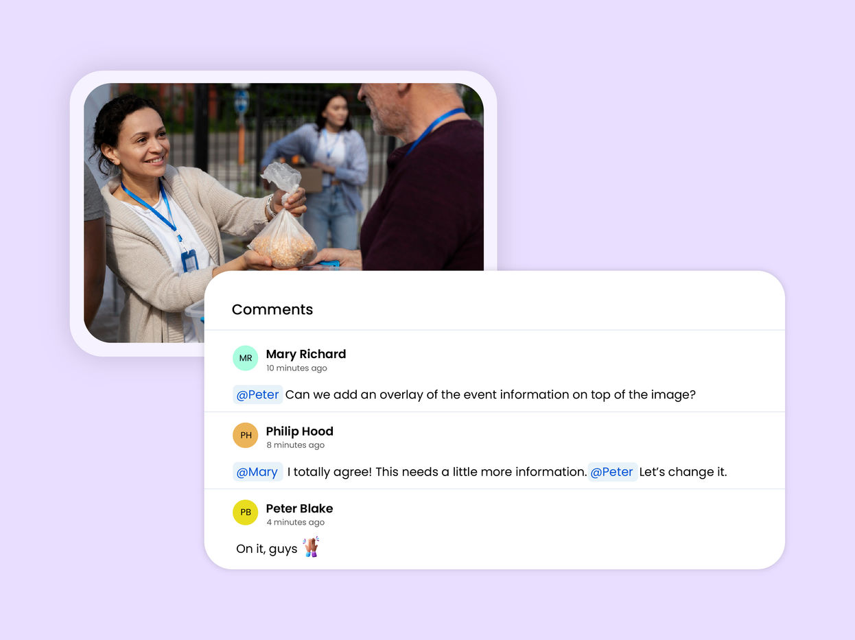 Track feedback & communication in one place